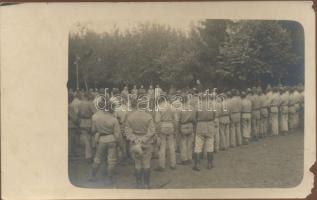 Entry of the Hungarian troops, mass ceremony, photo, Csíkszereda So. Stpl (b)