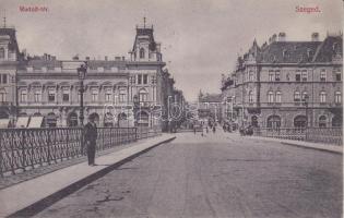 Szeged Rudolf tér, Fehn Gyula kereskedésével