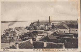 Mohács MFTR hajóállomás és selyemgyár (fl)