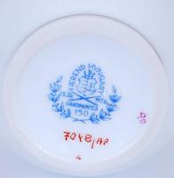 Herendi Apponyi mintás kis váza, kézzel festett, jelzett, hibátlan, m:15 cm /Handpainted Herend porc...