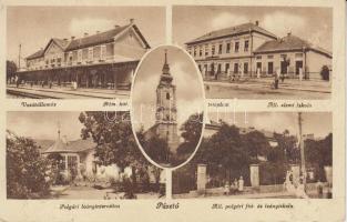 Pásztó vasútállomással (Rb)