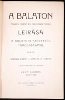 A Balaton összes fürdő és üdülő helyeinek leírása. A Balatoni Szövetség támogatásával kiadják Kardos Ignácz és Simalya V. Ferenc. Első (magyar) kiad. Kaposvár, 1907, Részvénynyomda 243p. hirdetésekkel, menetrenddel. A kötés Gottermayer Nándor műhelyében készült. Szövegközti képekkel gazdagon illusztrált. Kiadói egészvászon-kötésben. Térkép nélkül!