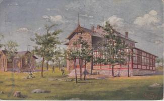 Dobogókő; Báró Eötvös Loránd menedékház s: Vezényi