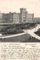 Vienna Maria Josefa park, k.u.k. artillery arsenal (EB)