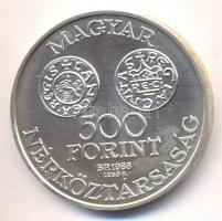 1988. 500Ft Ag "Szent István" T:BU