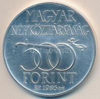 1986. 500Ft Ag "Budavár visszavétele 1686" T:BU
