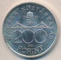1992. 200Ft Ag "MNB" T:1