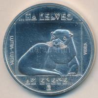 1985. 200Ft Ag "Természetvédelem-vidra" T:BU