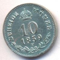 Ausztria 1859V 10Kr Ag "Ferenc József" T:2-
Austria 1859A 10 Kreuzer Ag "Franz Joseph...