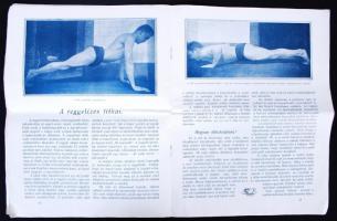 cca 1940 Athenaeum füzetek: Éljen így. Tanácsok férfiaknak 20-70 között, hogy őrizhetik meg testük r...