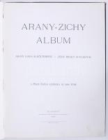 Arany-Zichy album. Bp., 1898 Kozmos. Gottermayer féle egészvászon kötésben.. Gerincén kis hibával
