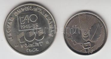 1985. 20Ft + 100Ft "FAO" pár T:BU