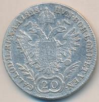 Ausztria 1828A 20Kr Ag T:3
Austria 1828A 20 Kreuzer Ag C:F