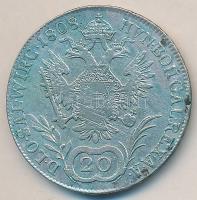 Ausztria 1808A 20Kr Ag "I. Ferdinánd" T:2-,3
Austria 1808A 20 Kreuzer Ag "Ferdinand I...