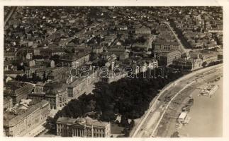 Szeged Stefánia sétány, légifotó