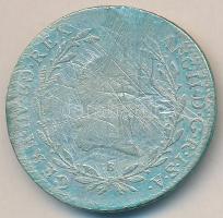 Ausztria / magyar verdejel 1792B 20Kr Ag "I. Ferenc" T:3,3-