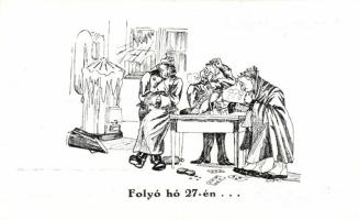 Studentika Sopron, Folyó hó 27-én...