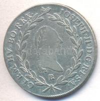 Ausztria / magyar verdejel 1787B 20Kr Ag "II. József" T:2-