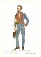 Studentika patvarista a XIX. század közepéről