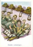 Indulás szabadságra / Leaving to vacation, humour