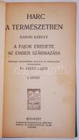Darwin Károly: Harc a természetben I.-II. A fajok eredete az ember származása. Bp., Magyar ker. közl...