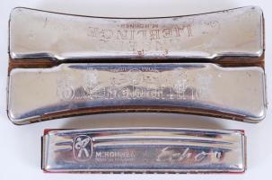 2db M. Hohner szájharmonika: "Unsere Lieblinge" és "Echo" /  Harmonicas