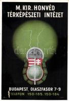 Térképészeti Intézet reklámja, Vissza So. Stpl, s: Jóny / the advertisement of the Hungarian Mapping Institute, Vissza So. Stpl, s: Jóny