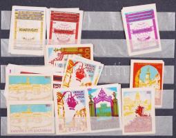 Több ezer darabos magyar gyufacímke gyűjtemény berakóban