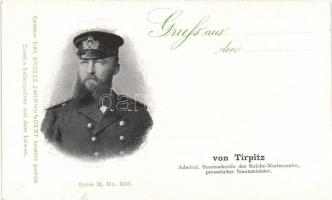 Alfred von Tirpitz (small tear)