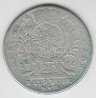 Német Államok / Brandenburg-Bayreuth 1766ES 20Kr Ag "Frigyes Krisztián" T:3
German States ...