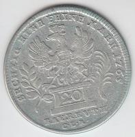 Német Államok / Brandenburg-Bayreuth 1765CLR 20Kr Ag "Frigyes Krisztián" T:3
German States...