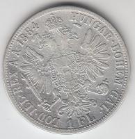 Ausztria 1884 1Fl Ag "Ferenc József" T:2-
Austria 1884 1 Florin Ag "Franz Joseph&quot...