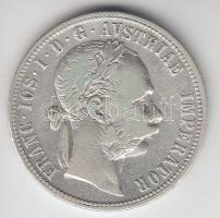 Ausztria 1883. 1Fl Ag "Ferenc József" T:2- Austria 1883. 1 Florin Ag "Franz Joseph" C:VF