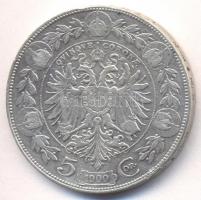 Ausztria 1900. 5K Ag T:2-,3
Austria 1900. 5 Corona Ag C:VF,F