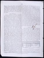 1840 Serbske novinje narodne szerb nyelvű pesti újság / Serbian language Pest newspaper
