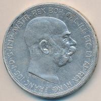 Ausztria 1909. 5K Ag T:2- Austria 1909. 5 Corona Ag C:VF