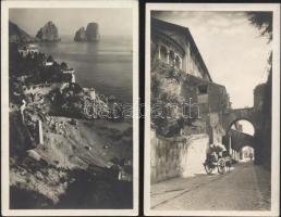 49 db régi, olasz városképes lap / 49 Italian postcards