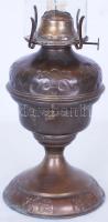 Nagyméretű petróleumlámpa / 
Large vintage oil lamp, 43cm