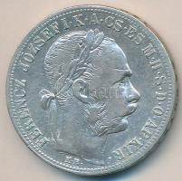 1888KB 1Ft Ag "Barokk címer" T:2-