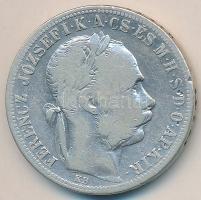 1890KB 1Ft Ag "Fiumei címer" T:3