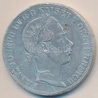 Ausztria 1859A Tallér Ag "Ferenc József" T:2- Austria 1859A Thaler Ag "Franz Joseph" C:VF