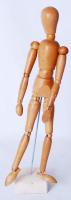 Modell fabábu /  Wooden artists' model, 35cm