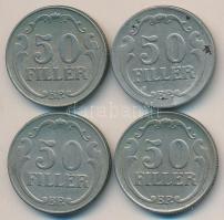 1926-1940. 50f (4x) teljes sorozat! T:vegyes