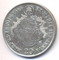 1848KB 20Kr Ag "V. Ferdinánd" T:2