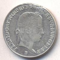 1847B 20Kr Ag &quot;V. Ferdinánd&quot; T:2- Fny.