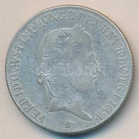 1840B 20Kr Ag "V. Ferdinánd" T:2-,3