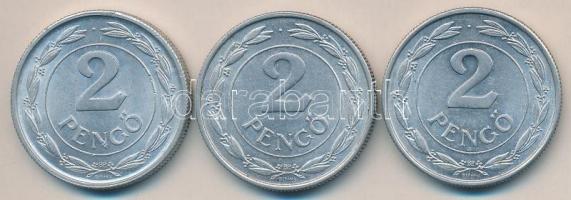 1941-1943. 2P Al (3x) teljes sorozat T:2