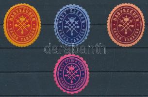 Nagyszeben Város Tanácsa 4 klf pecsétbélyeg
