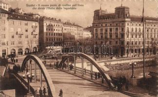 Fiume border bridge