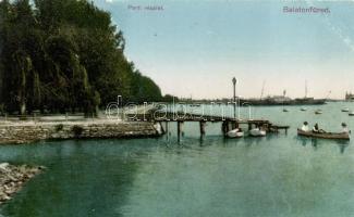 Balatonfüred kikötő (kis szakadás / small tear)